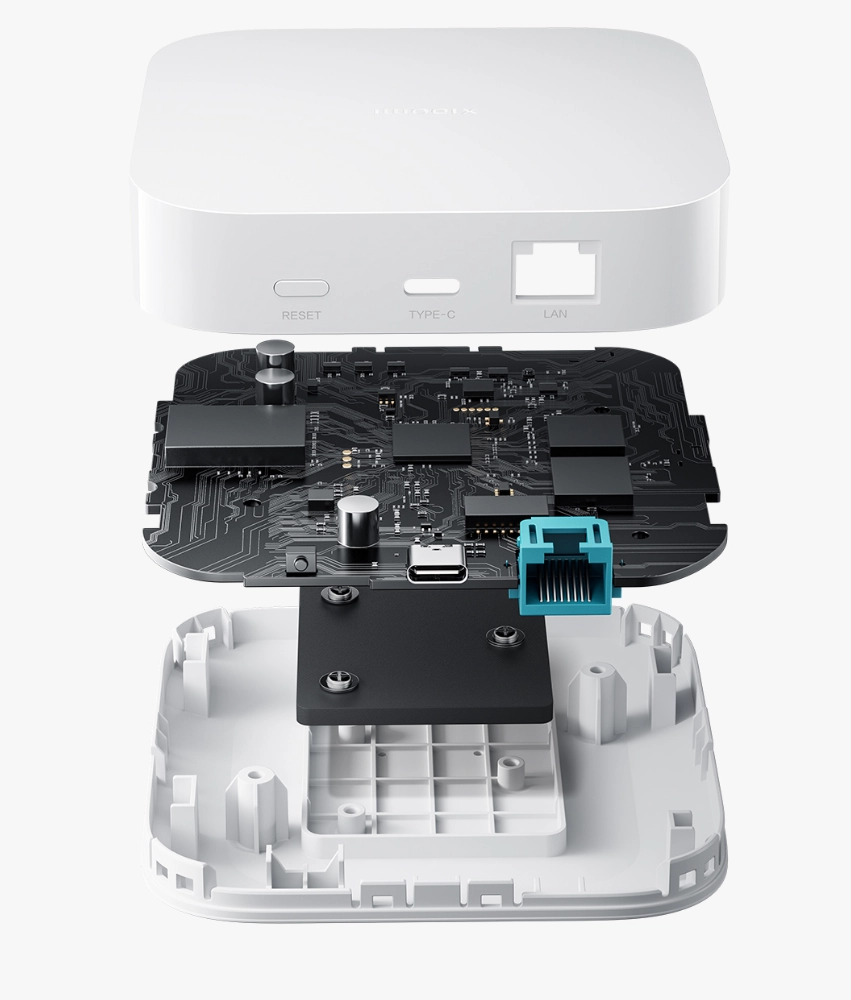 Cổng đa chế độ thông minh Xiaomi 2 (Wifi, Zigbee 3.0, Bluetooth) Mi Home, Apple HomeKit